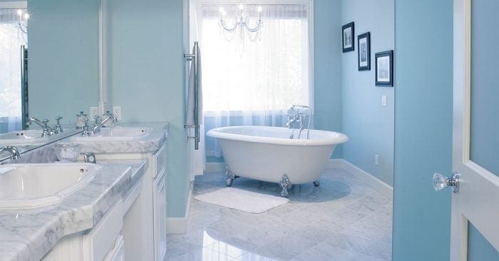 custom cabinetry and claw foot tub in Luxury Bathroom Remodel in Wilsonville, OR