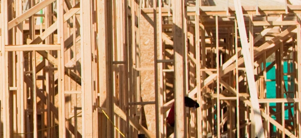 Framing portion of a remodel