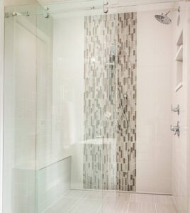 Luxury shower to illustrate kitchen and bath design